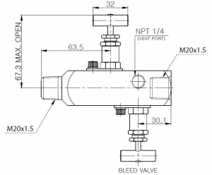 картинка Клапанные блоки (манифольды) серии SM